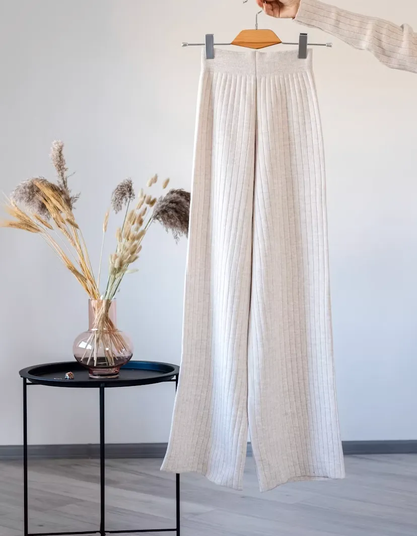 Woven trouser production